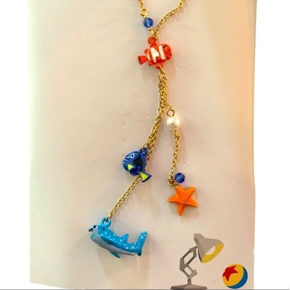 NWT DISNEY PARKS NECKLACE | Nemo Charms - Picture 3 of 4